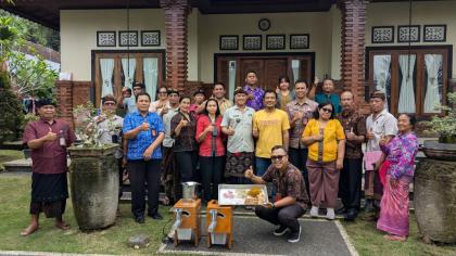 photo Berkunjung ke Pusat Pembuatan Mesin Pailing Desa Abiansemal Dauh Yeh Cani