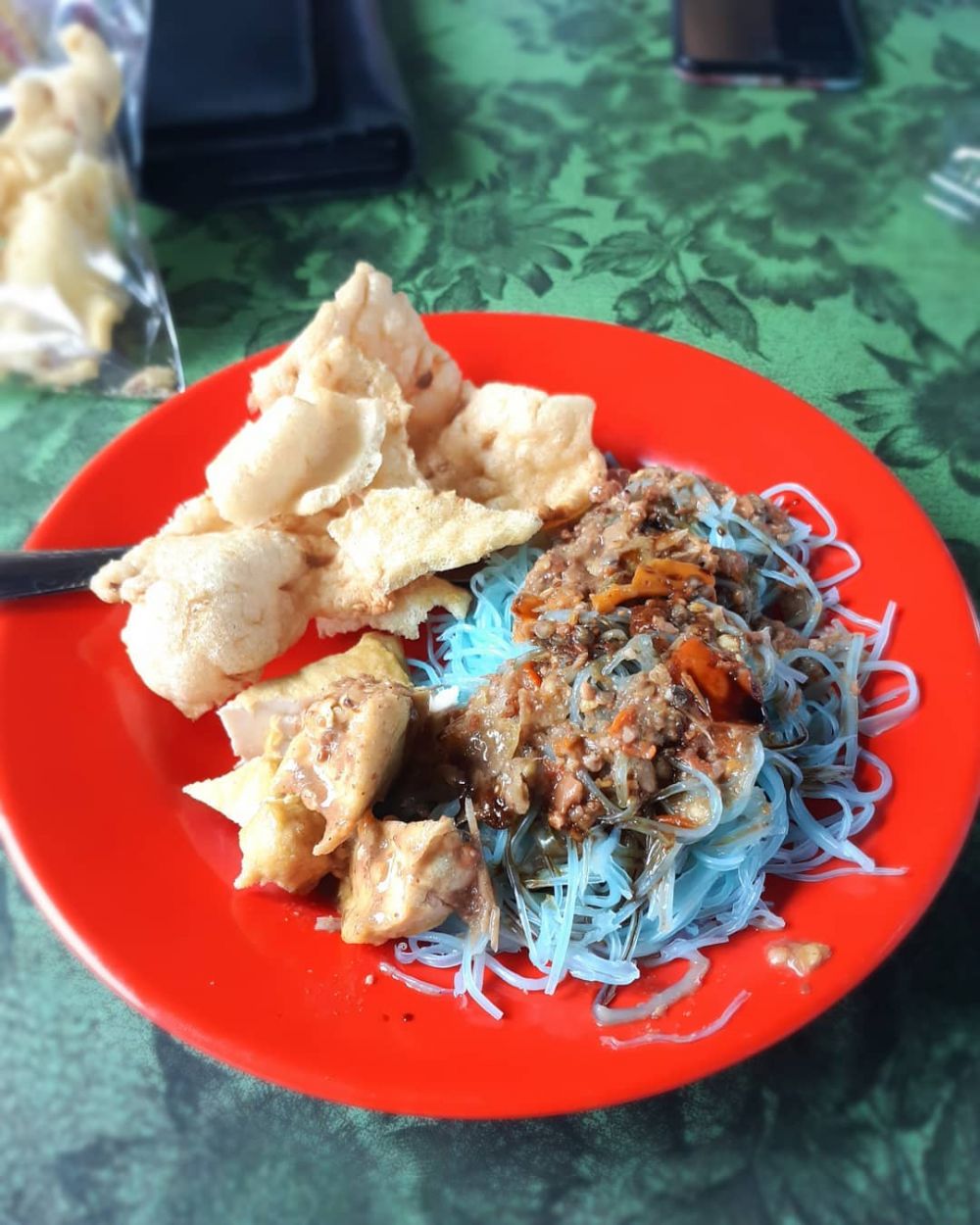 photo Kuliner Mie Koples Masakan Khas Klungkung.